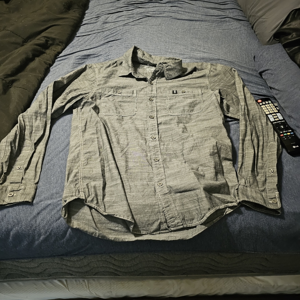 Grunt Style Plaid Button Up